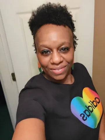Danielle C., a Cota customer, in the photo she shared with her review