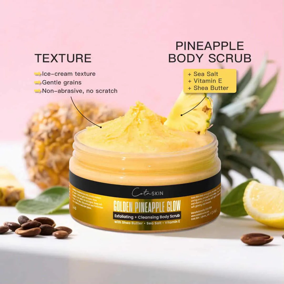 Golden Pineapple Glow Body Scrub photo 2